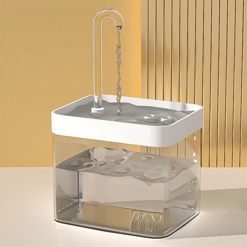 Fontaine à eau pour chat - Source Féline Blanc