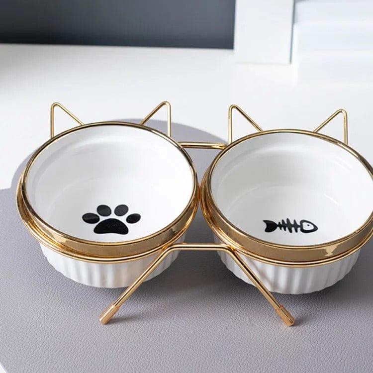 Gamelle pour chat - La Cantine du Chat Blanc