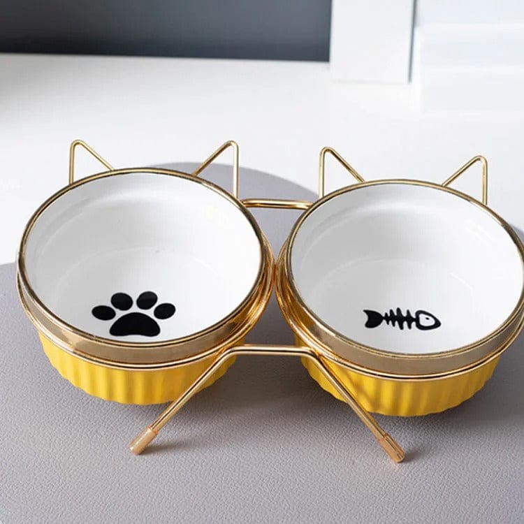 Gamelle pour chat - La Cantine du Chat Jaune