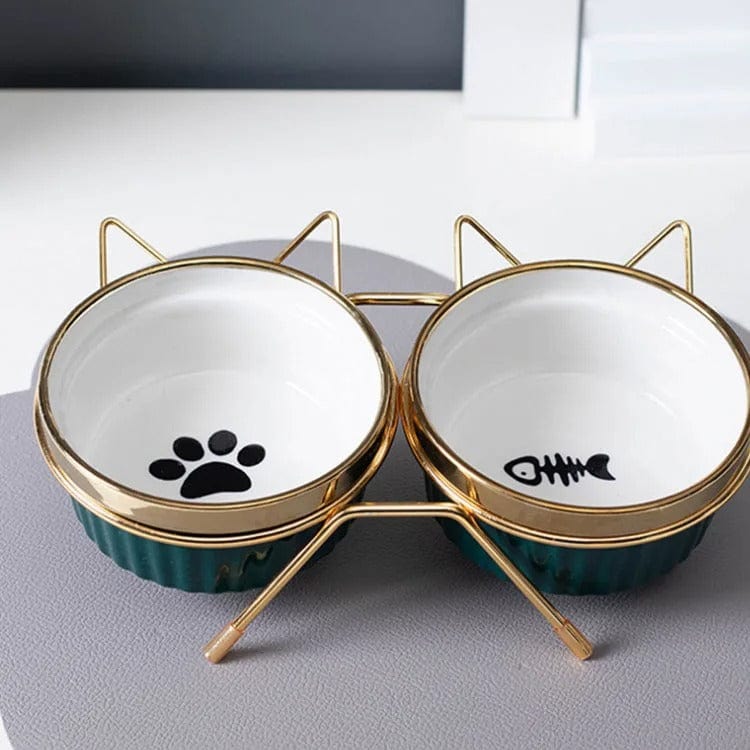 Gamelle pour chat - La Cantine du Chat Vert
