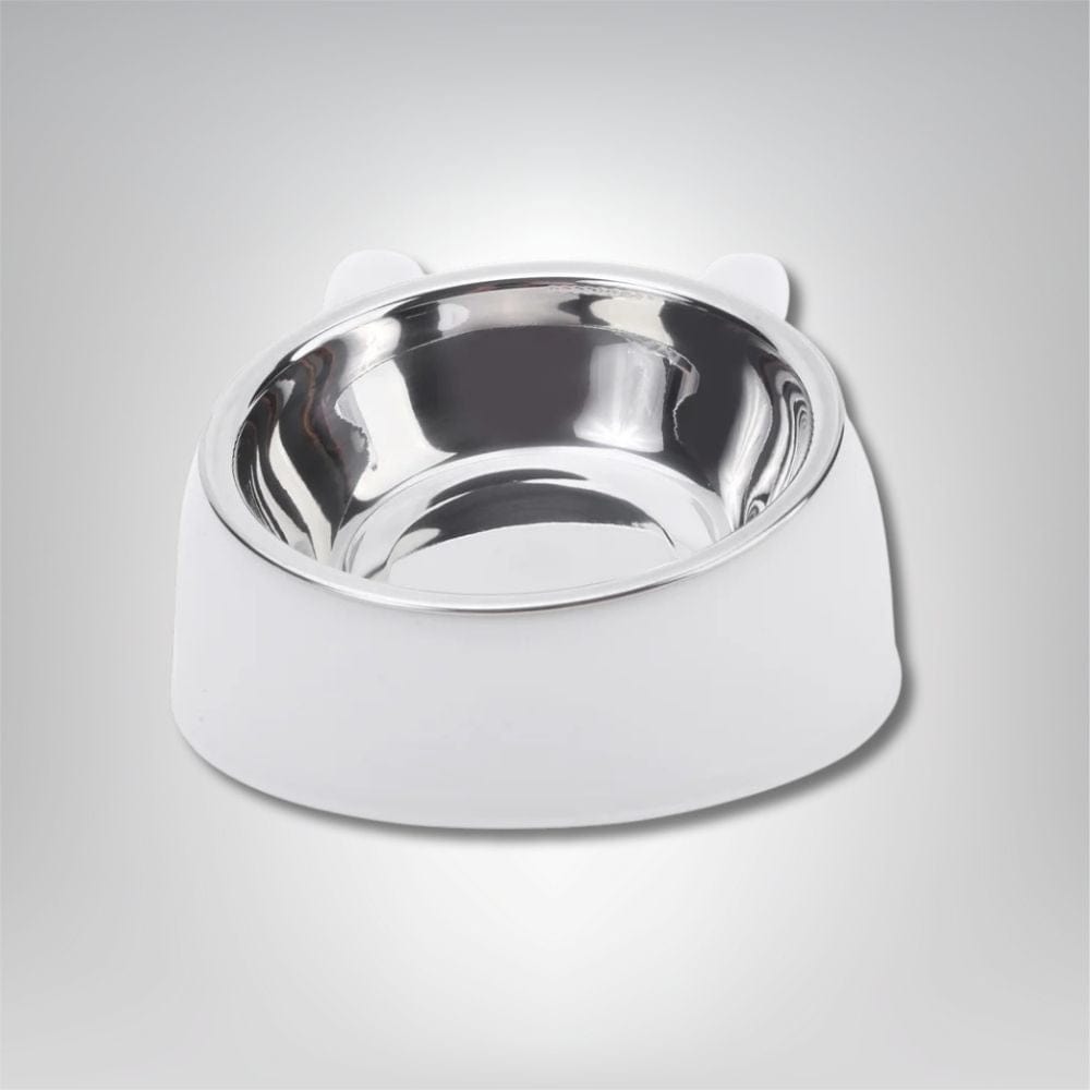 Gamelle pour chat - Le Chat-leureux Blanc
