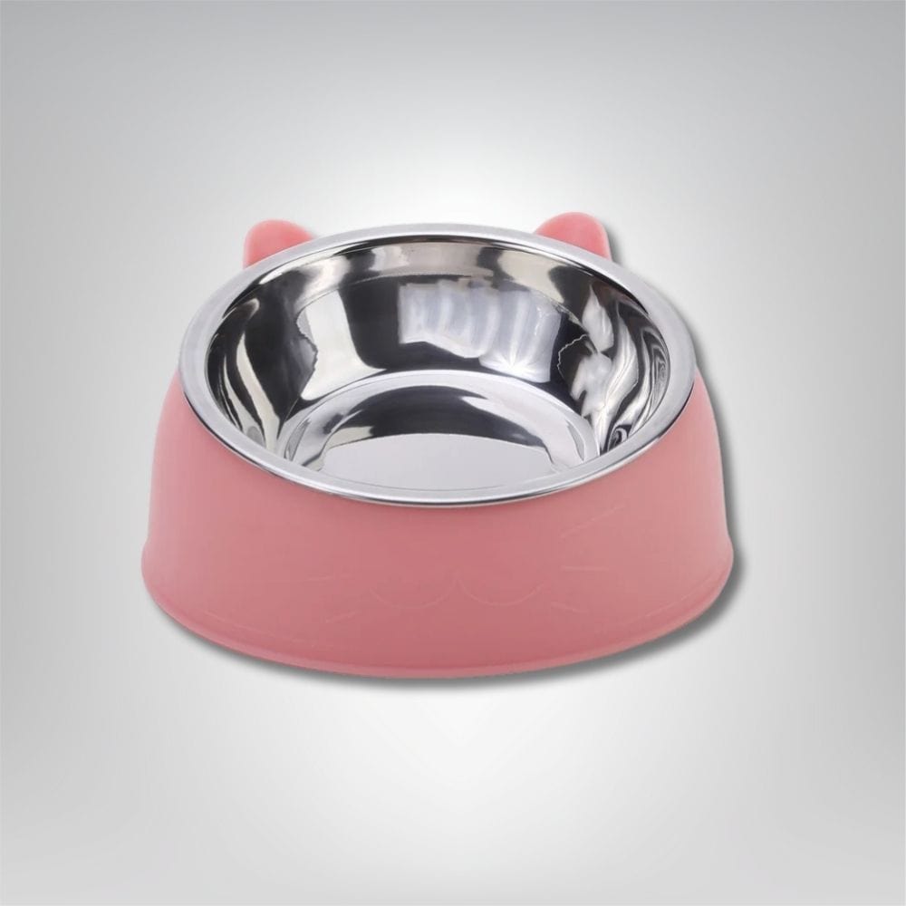 Gamelle pour chat - Le Chat-leureux Rose