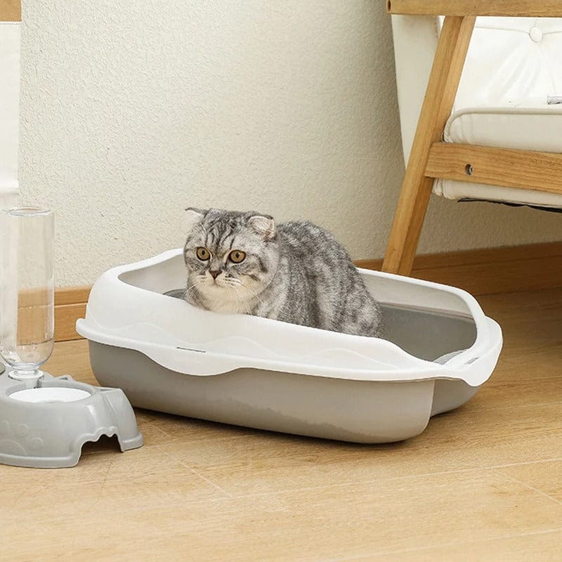 Litiere pour chat - Chat'leureux soucoupe Gris