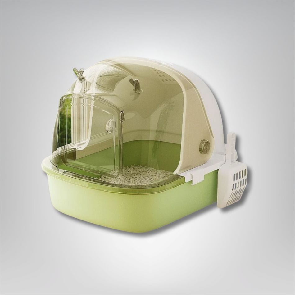 Litière pour chat - Féline Space Vert / Sans tiroir