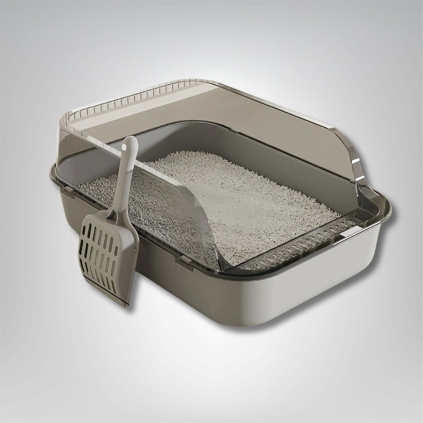 Litiere pour chat - Miaou Poop Gris