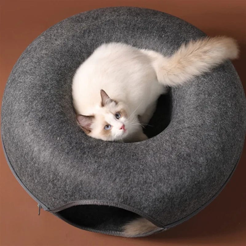 Panier pour chat - Purrfect Donut