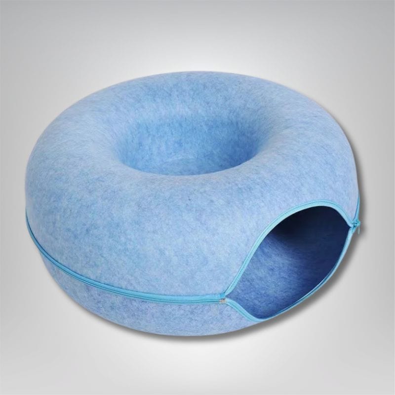 Panier pour chat - Purrfect Donut Bleu / L 60X27cm
