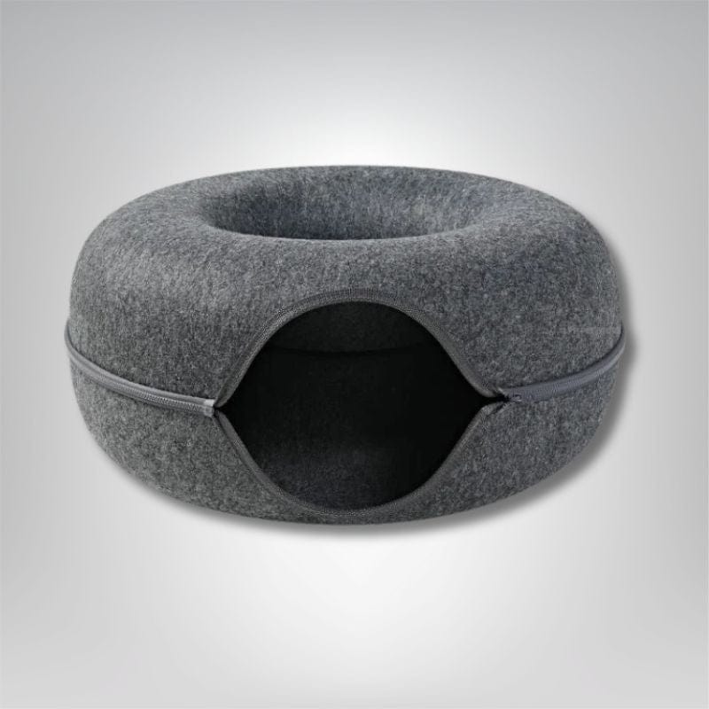 Panier pour chat - Purrfect Donut Gris foncé / M 50X20cm