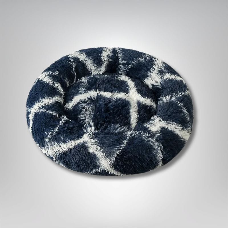 Panier pour chat - Sommeil Ronronnant Noir/Blanc / 40cm