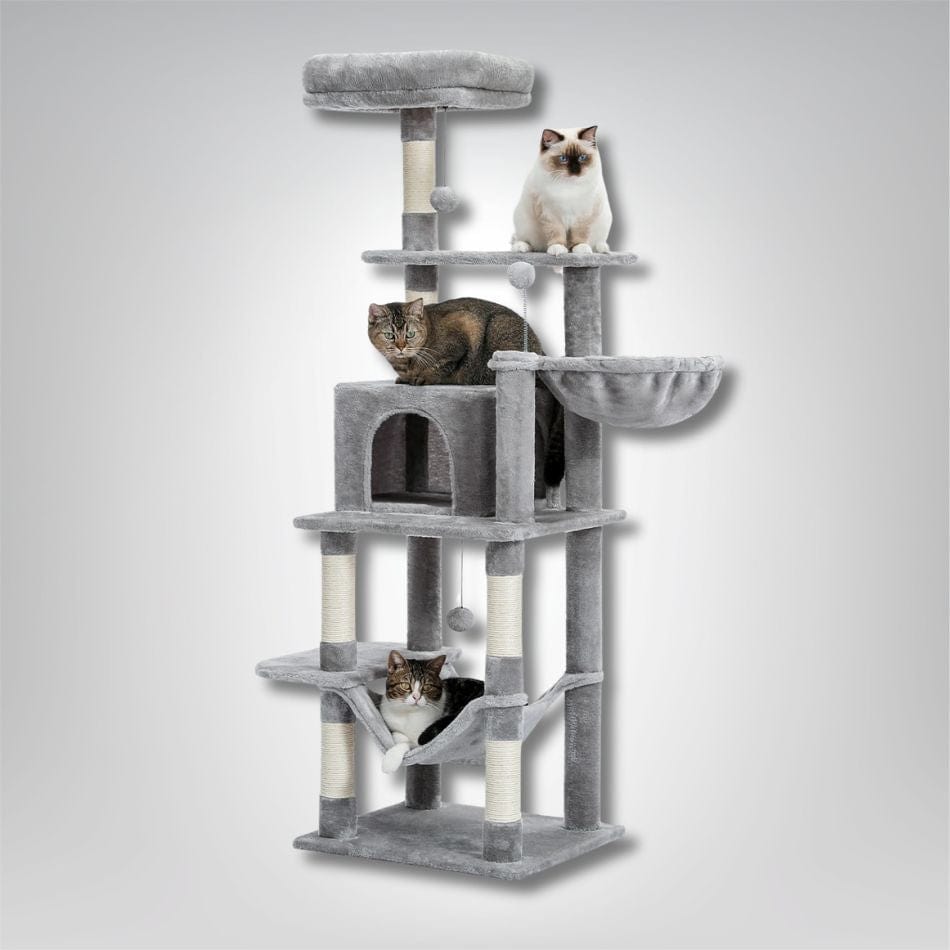 Arbre à chat - Le Palais Félinéo Gris