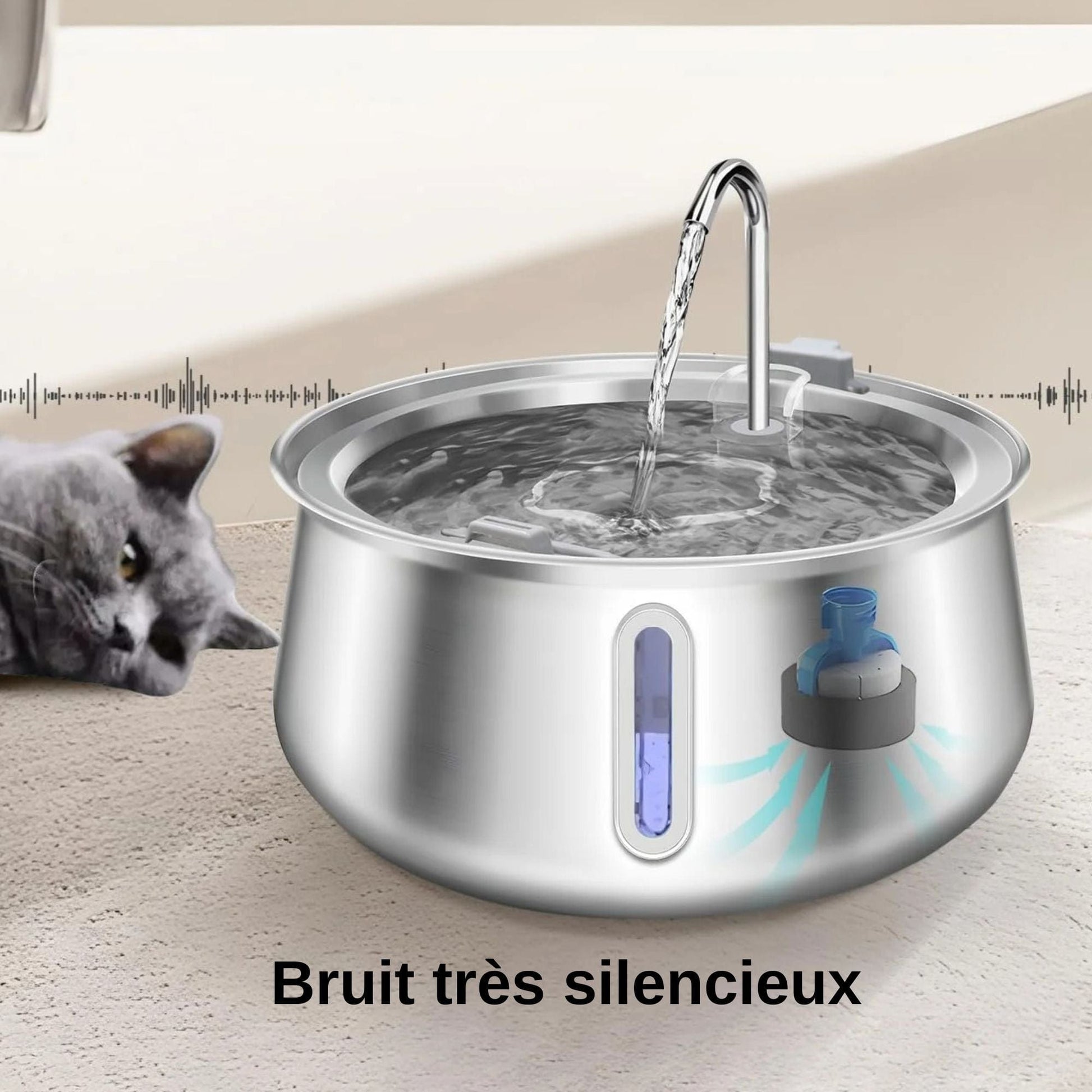 Fontaine à eau pour chat - Félin’Fountain
