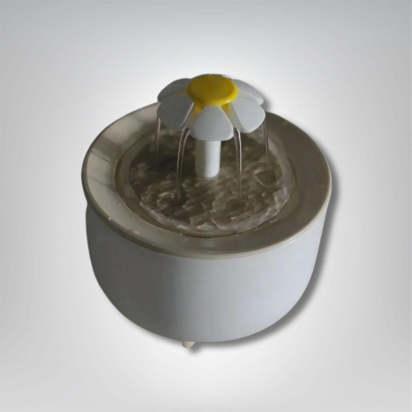 Fontaine à eau pour chat - Fleurypattes Blanc / 1.5 L