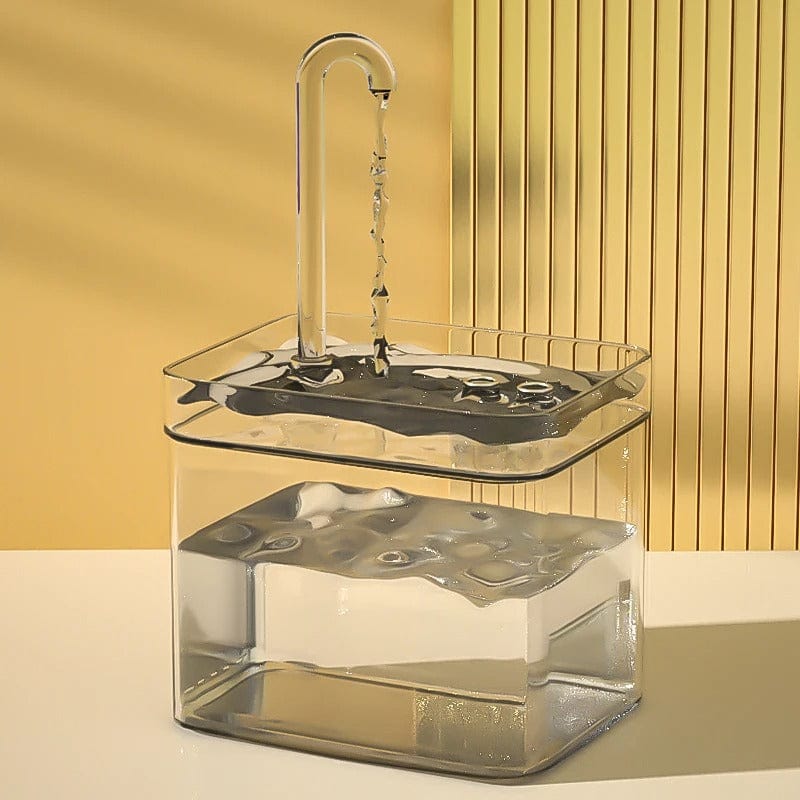Fontaine à eau pour chat - Source Féline Transparent