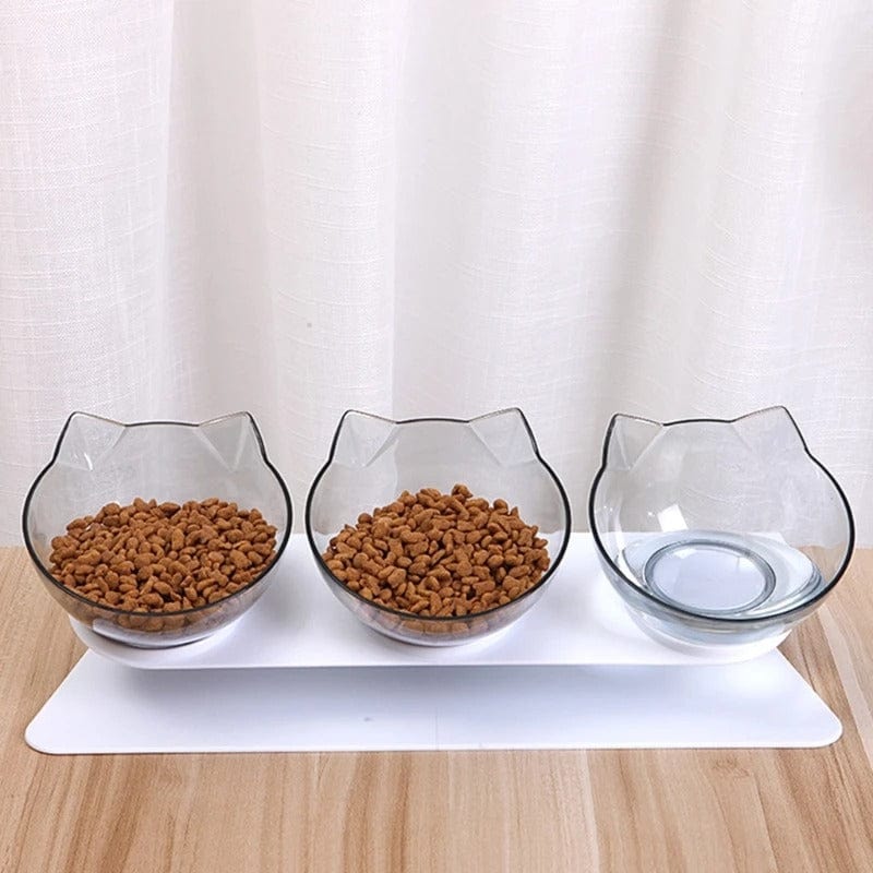 Gamelle pour chat - Douce Triple Patounette