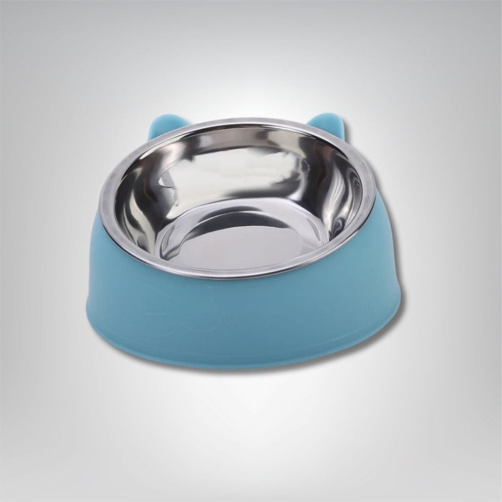 Gamelle pour chat - Le Chat-leureux Bleu