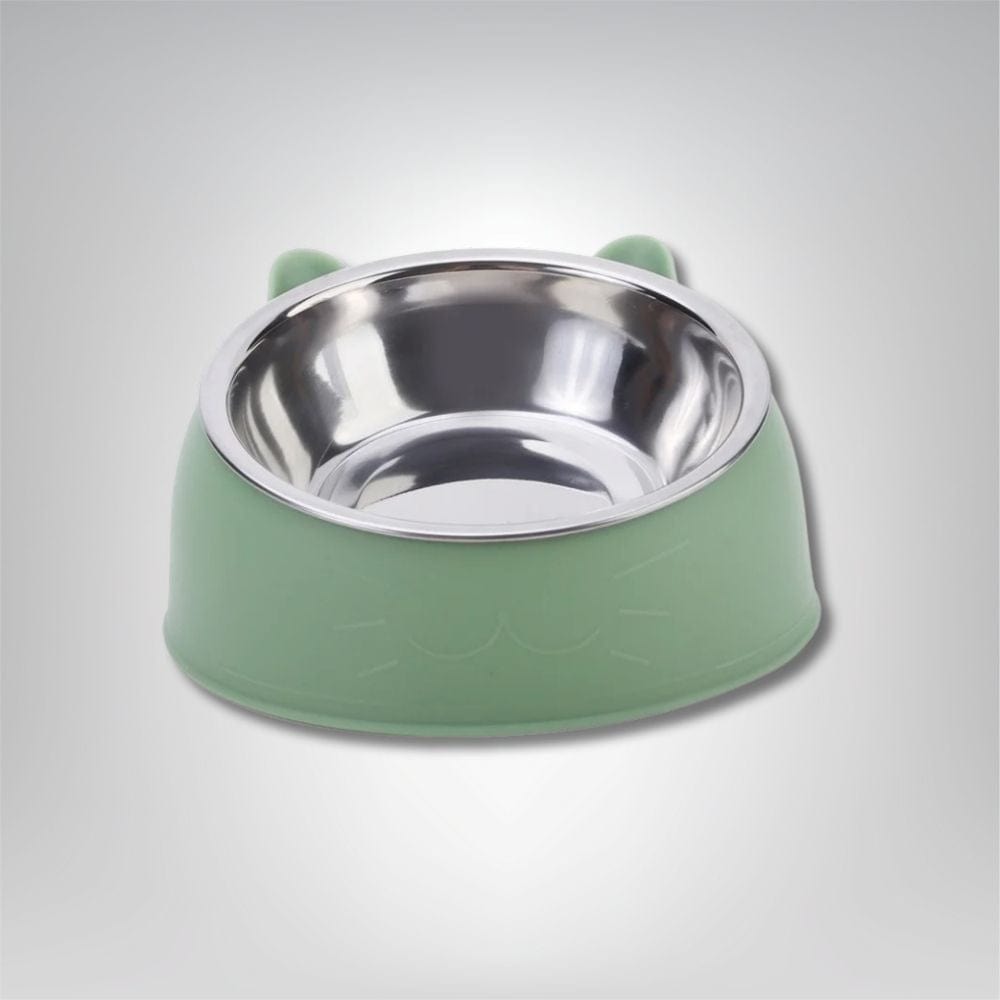 Gamelle pour chat - Le Chat-leureux Vert