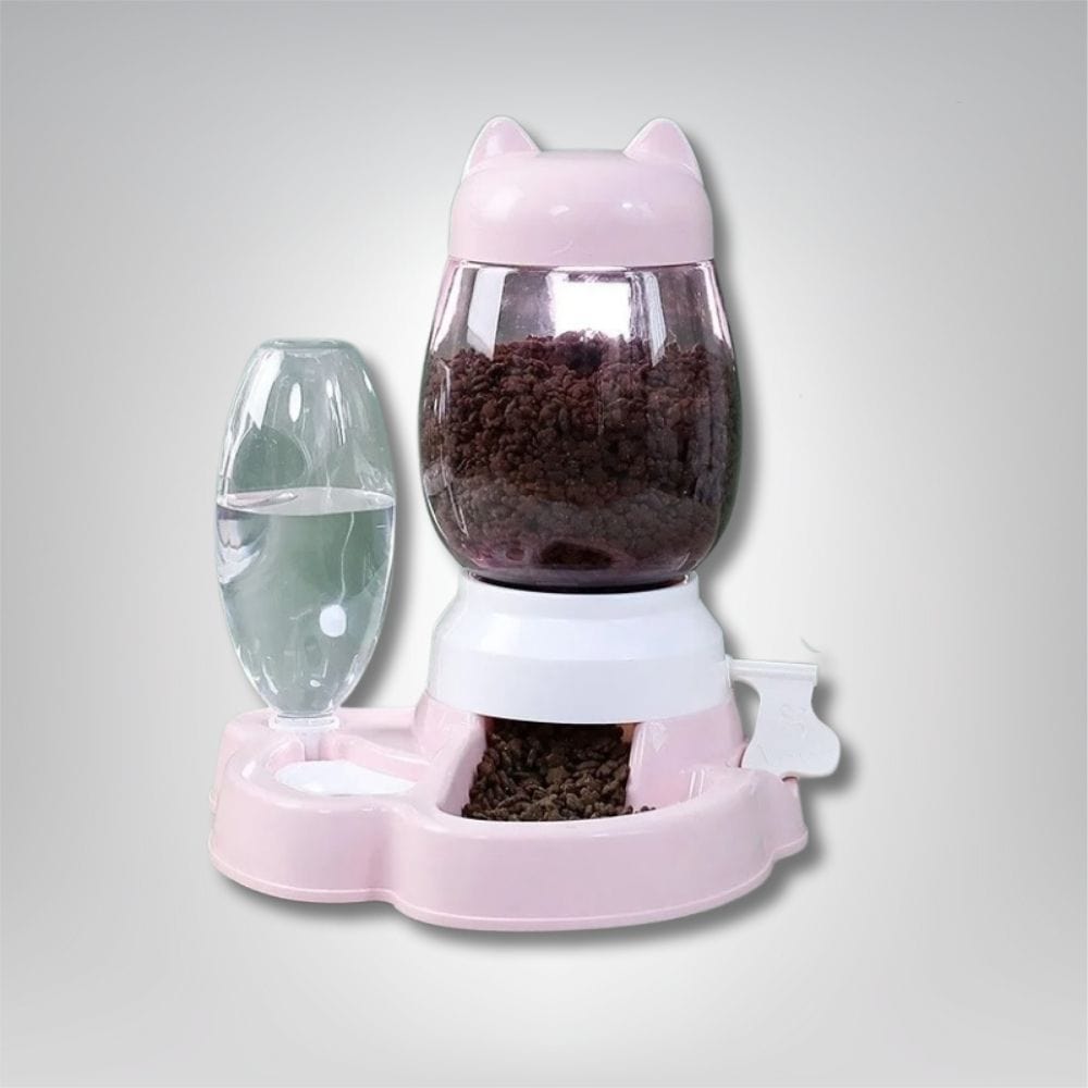 Gamelle pour chat - Le Régal Félin Rose