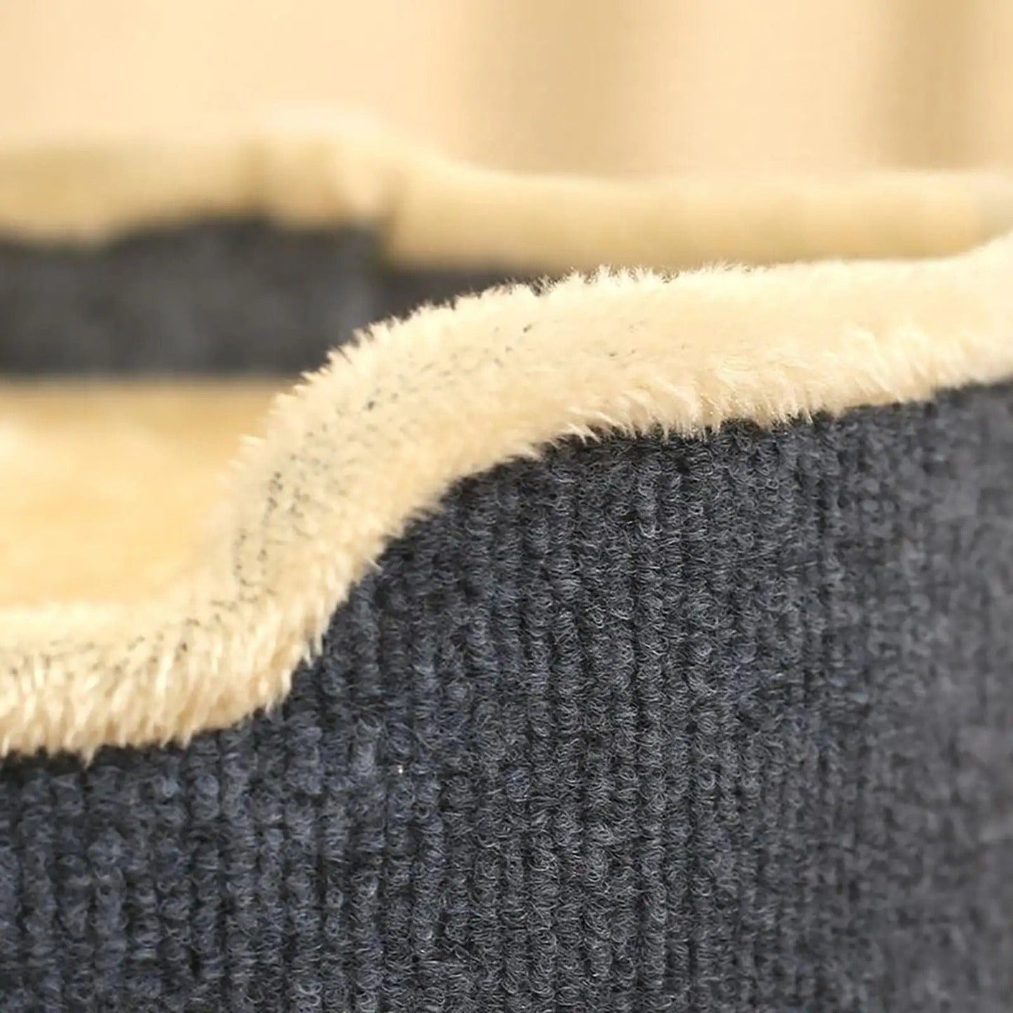Panier pour chat - Château Cocoon Gris