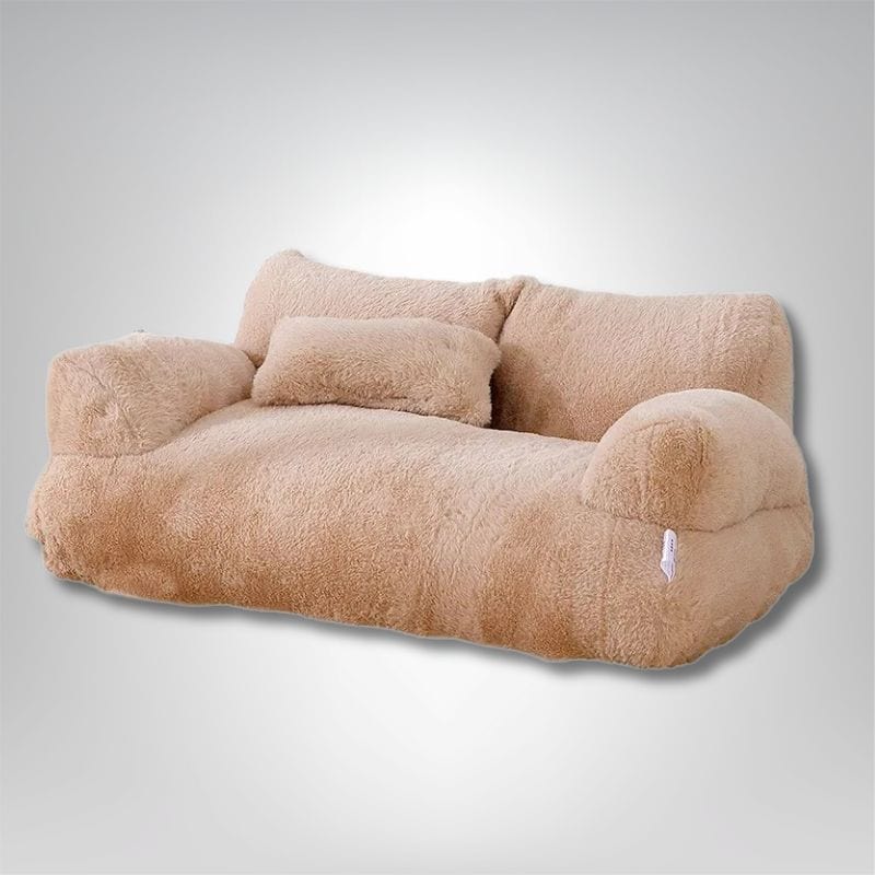 Panier pour chat - Duvet Miaou Kaki / M 55x38x18cm