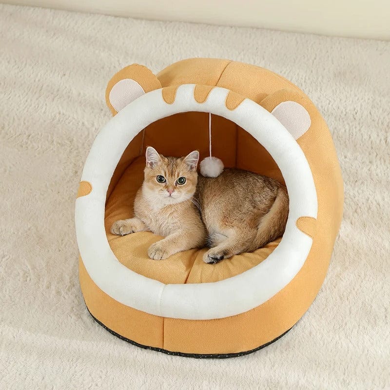 Panier pour chat - Hamac des Félins Jaune / S 30x30cm