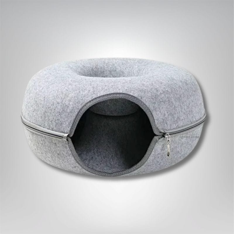 Panier pour chat - Purrfect Donut Gris / M 50X20cm