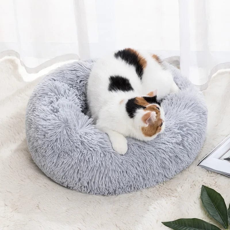 Panier pour chat - Sommeil Ronronnant Gris / 40cm