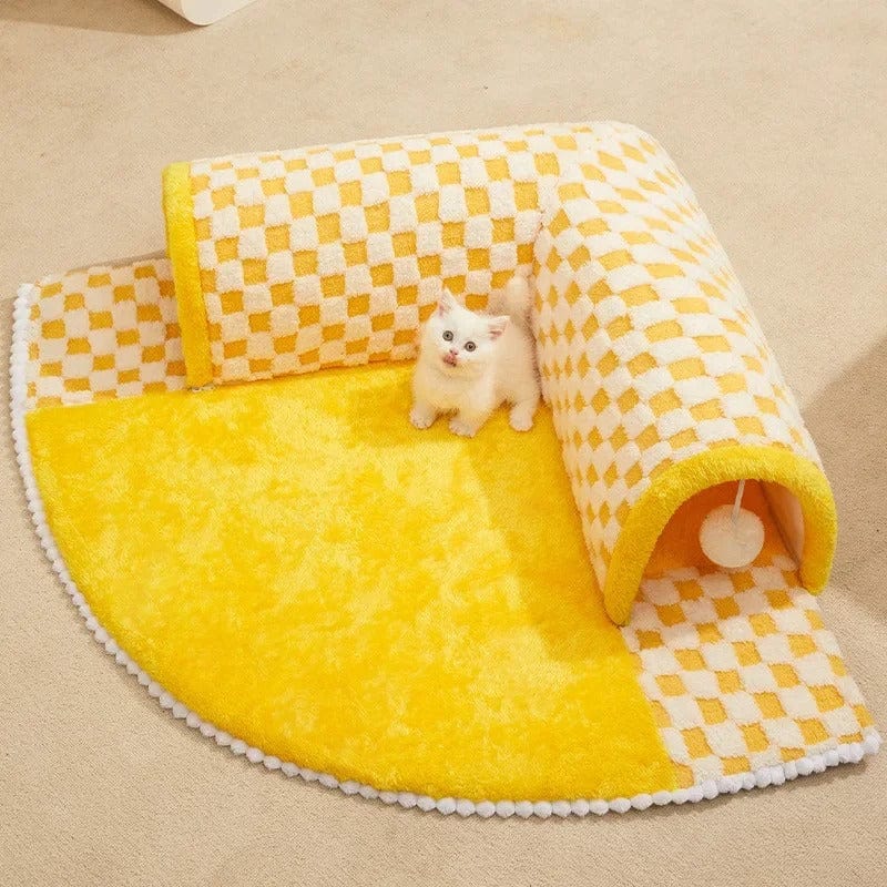 Panier pour chat - Tunnel du Chat Botté