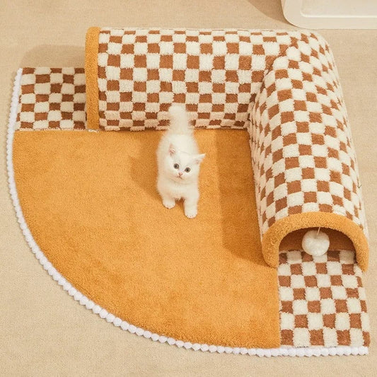 Panier pour chat - Tunnel du Chat Botté