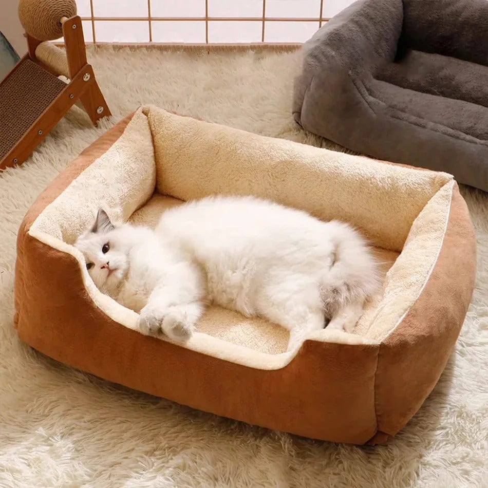 Panier pour chat - Zen et Chat’leureux Marron / S