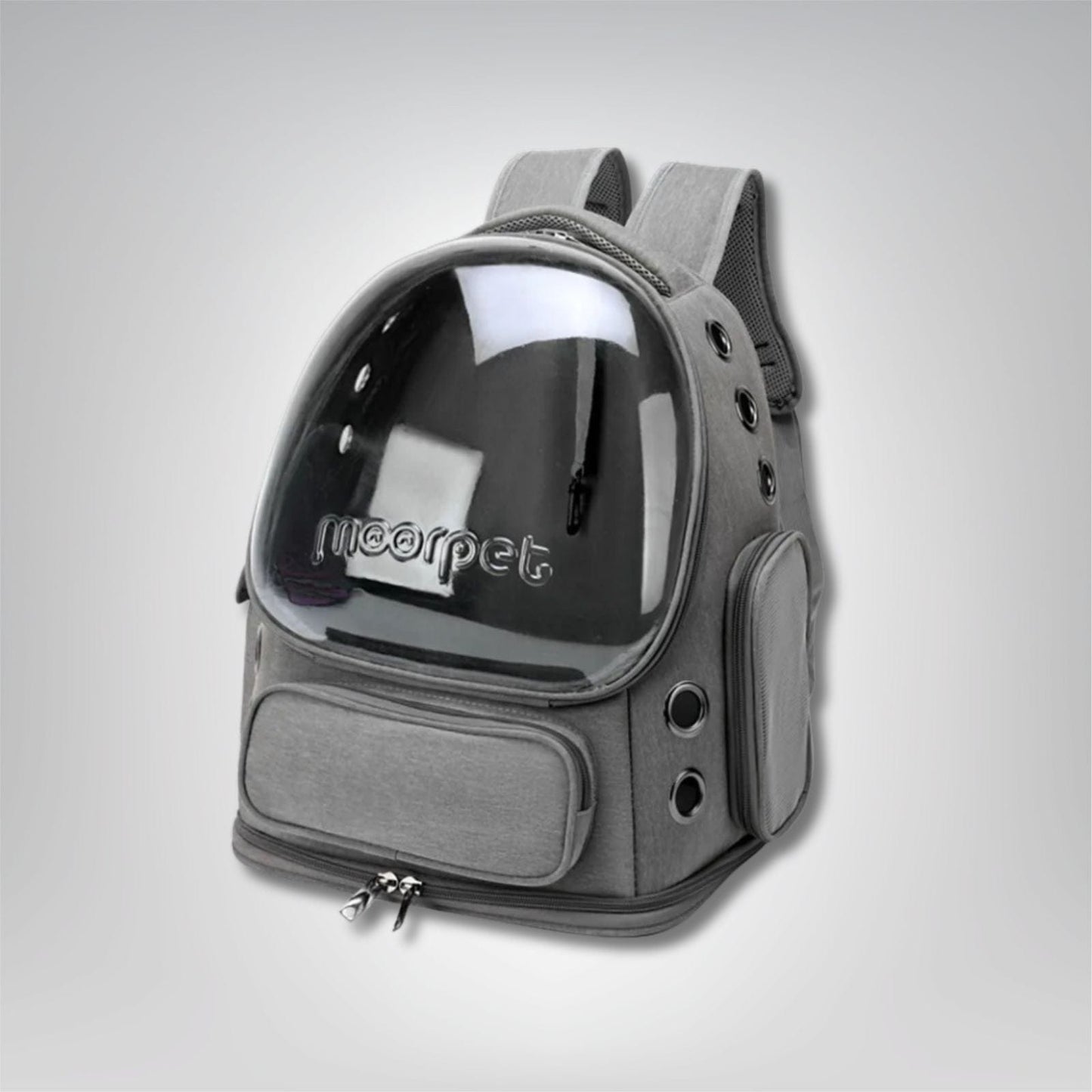 Sac de transport pour chat - Le Majesticat Gris