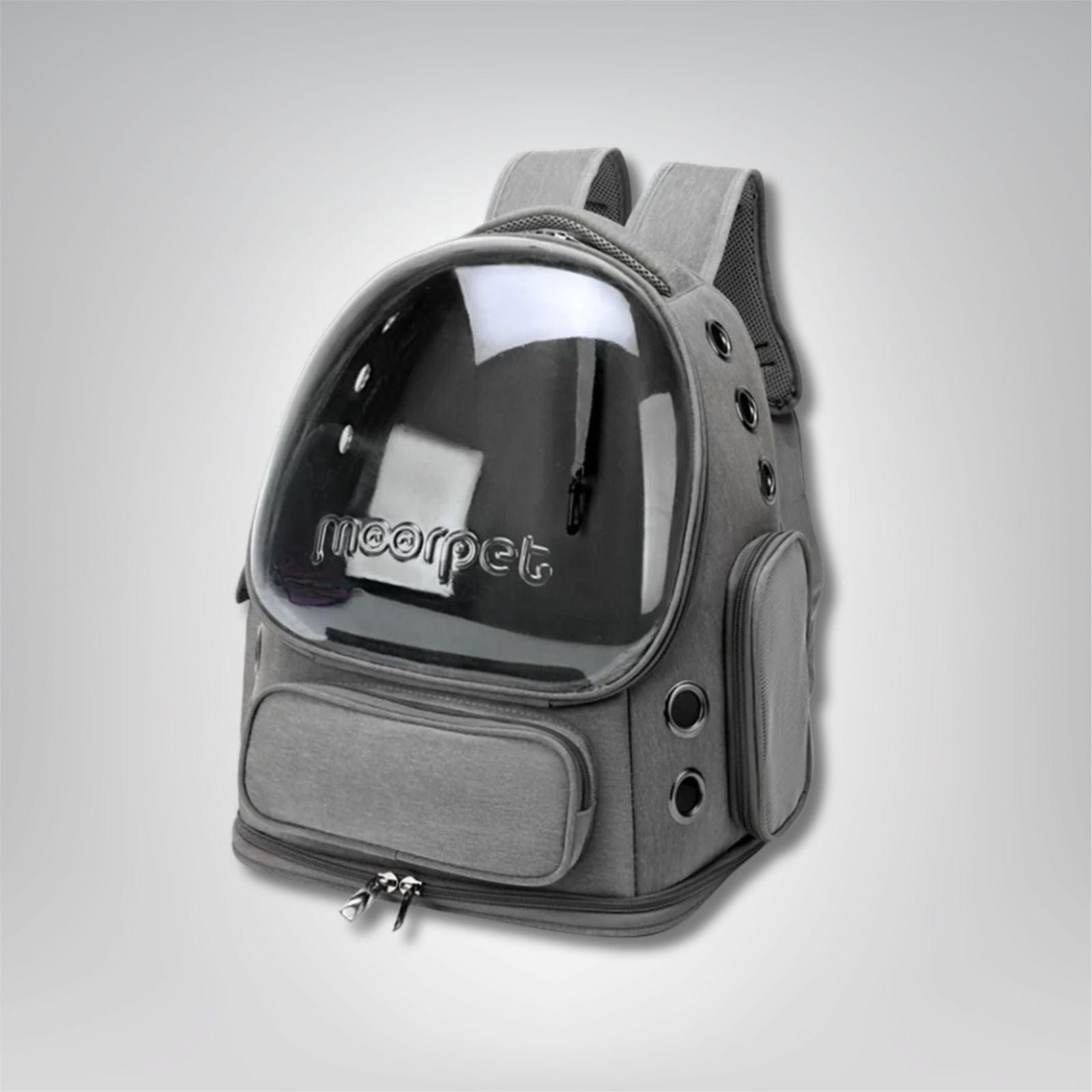 Sac de transport pour chat - Le Majesticat Gris